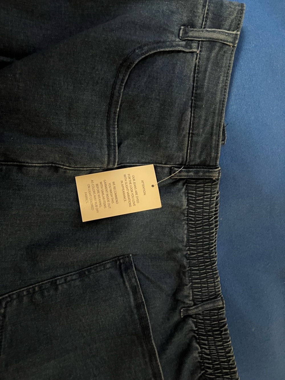 Blair 26W Dark Blue Women's Jeans with Floral Embroidery - Picture 8 of 15